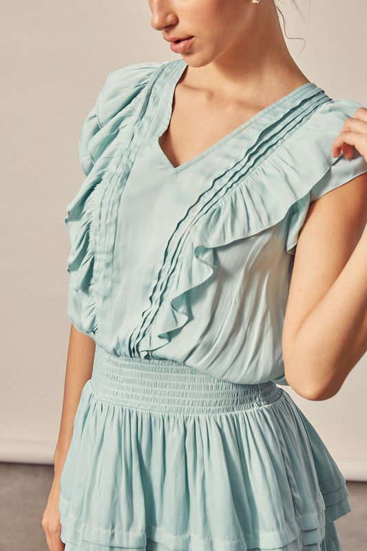 Pleated Detail Dress - The Beaucoup Home