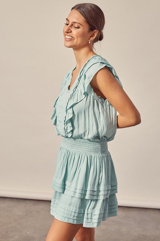 Pleated Detail Dress - The Beaucoup Home