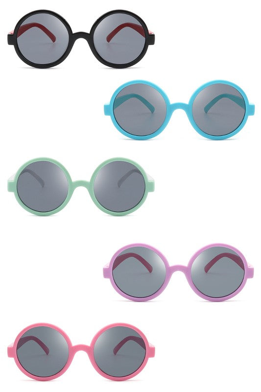 Children Circle Round Kids Polarized Sunglasses - The Beaucoup Home