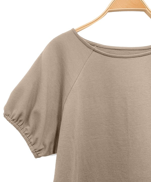 Hemp Balloon Sleeve Top - The Beaucoup Home