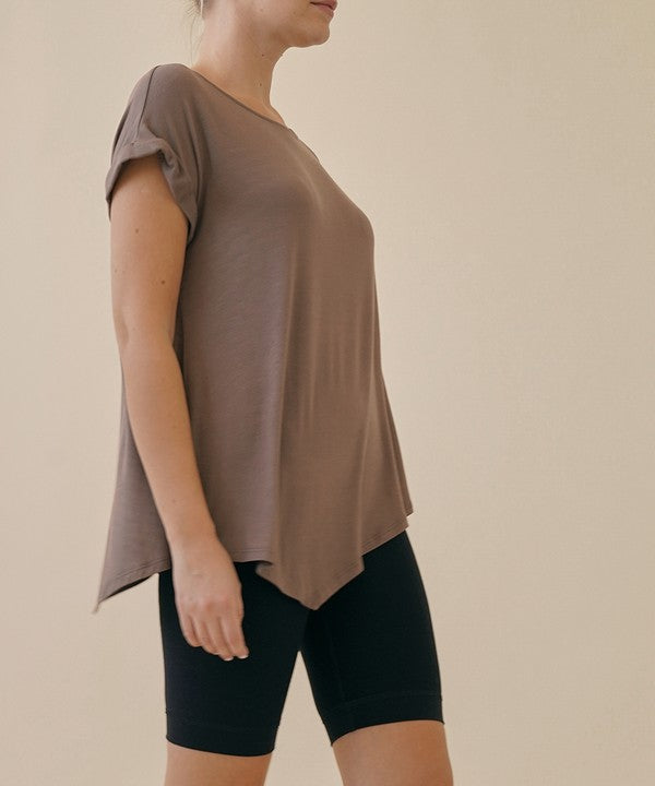 Asymmetrical  Bamboo Tunic - The Beaucoup Home