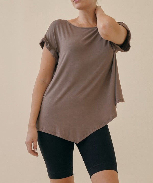 Asymmetrical  Bamboo Tunic - The Beaucoup Home