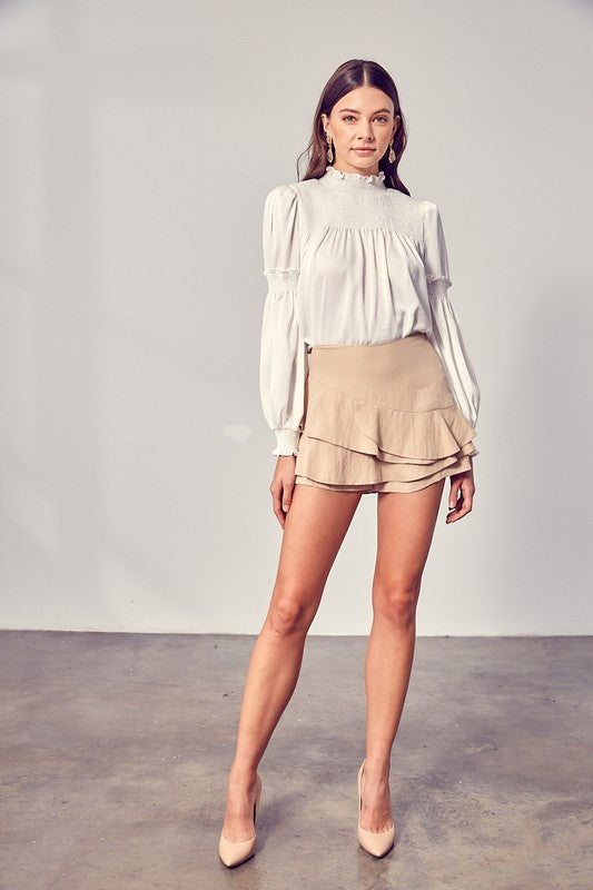 Mini Ruffle Skort - The Beaucoup Home