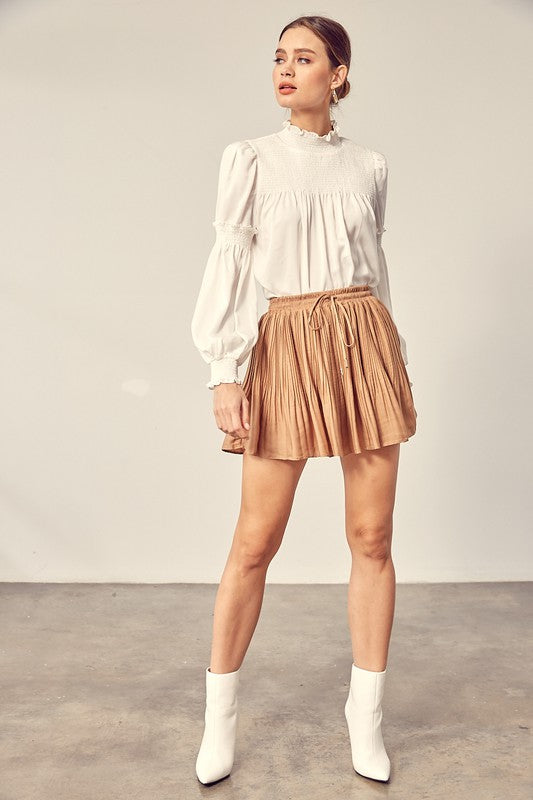 Pleated Skort - The Beaucoup Home