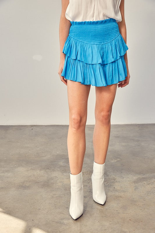 Smocking Skirt with Shorts - The Beaucoup Home