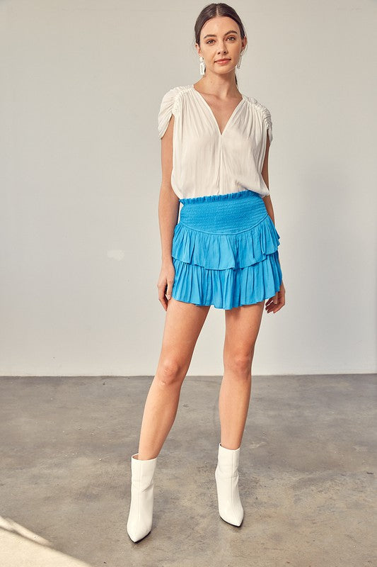 Smocking Skirt with Shorts - The Beaucoup Home