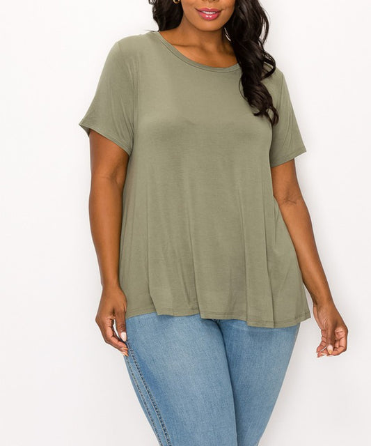 Bamboo classic top for curvy size - The Beaucoup Home