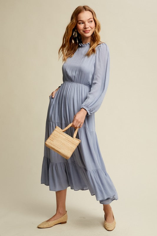 Feminine Boho Inspired Maxi Woven Dress - The Beaucoup Home