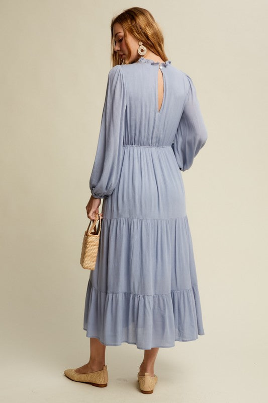 Feminine Boho Inspired Maxi Woven Dress - The Beaucoup Home