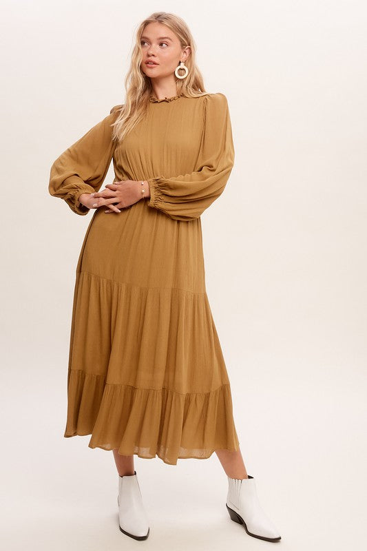 Feminine Boho Inspired Maxi Woven Dress - The Beaucoup Home