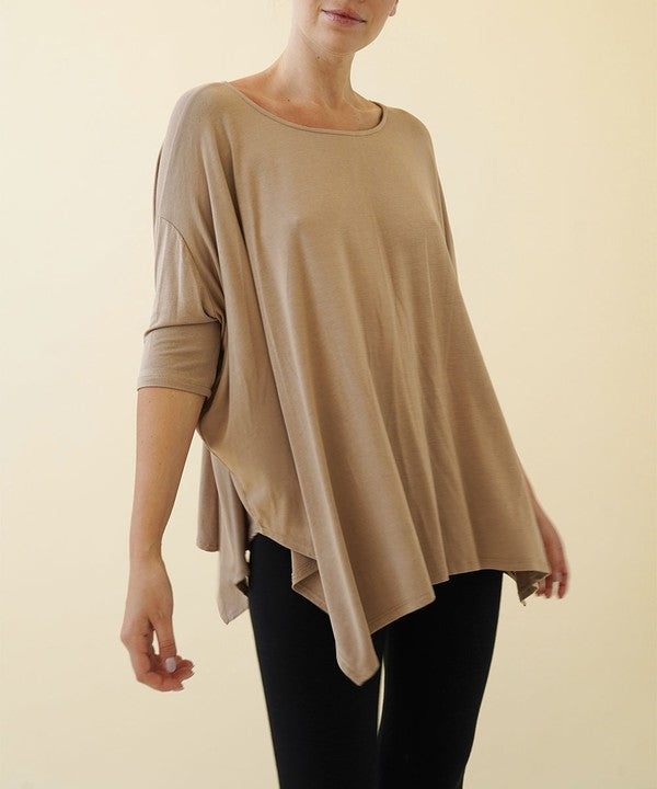 Bamboo Poncho Tunic - The Beaucoup Home