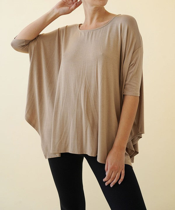 Bamboo Poncho Tunic - The Beaucoup Home