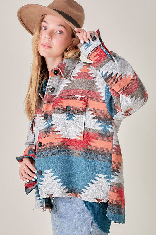 Eldora Aztec Jacket - The Beaucoup Home