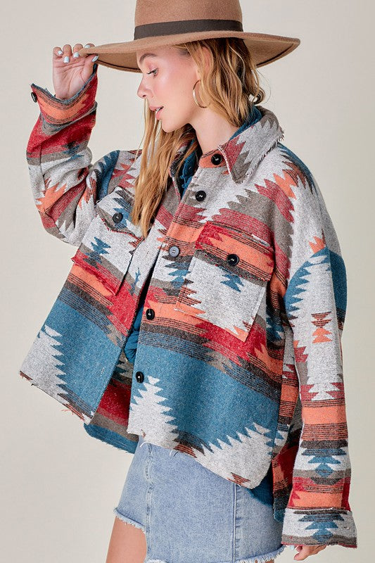 Eldora Aztec Jacket - The Beaucoup Home