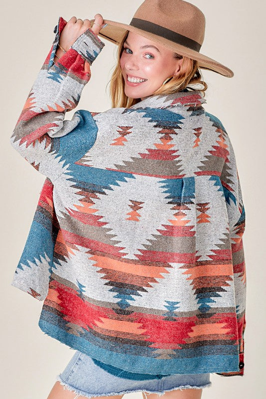 Eldora Aztec Jacket - The Beaucoup Home