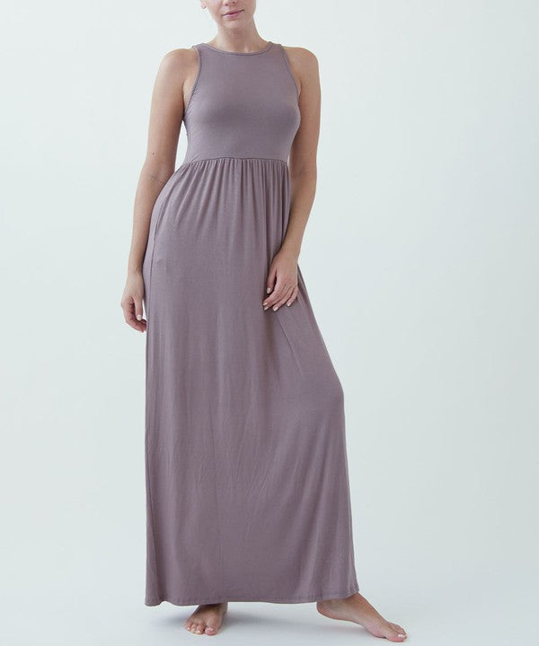 Maxi Halter  Dress - The Beaucoup Home