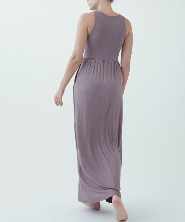 Maxi Halter  Dress - The Beaucoup Home