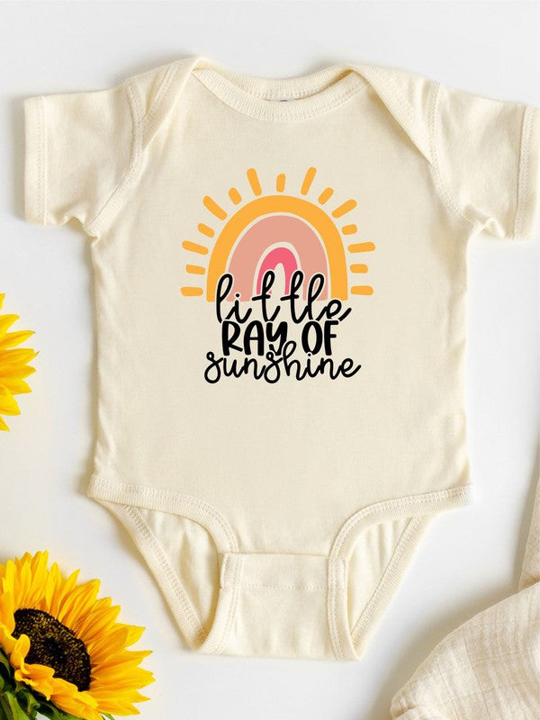 Unisex "Little Ray Of Sunshine" Baby Onesie - The Beaucoup Home