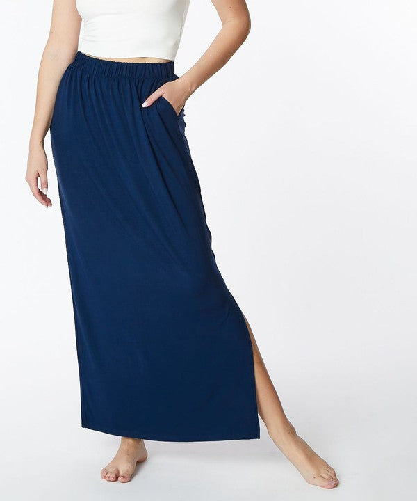 Bamboo Maxi Skirt - The Beaucoup Home