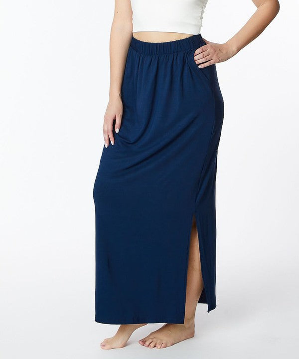 Bamboo Maxi Skirt - The Beaucoup Home