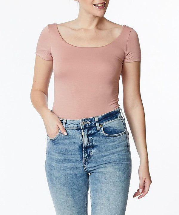 Double Layered Bamboo Cap Sleeve Top - The Beaucoup Home