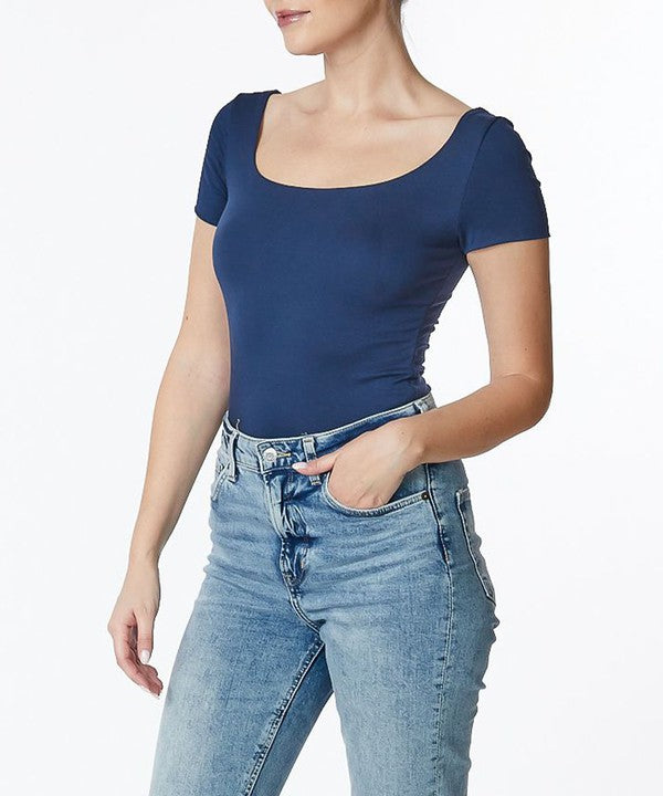 Double Layered Bamboo Cap Sleeve Top - The Beaucoup Home