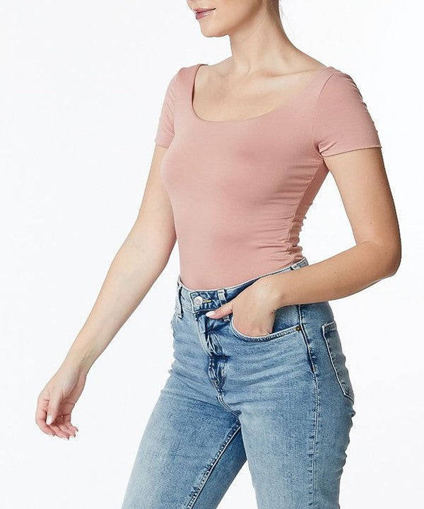 Double Layered Bamboo Cap Sleeve Top - The Beaucoup Home