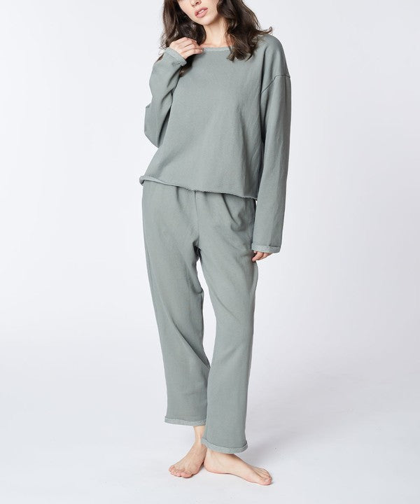 RECYCLED COTTON LOUNGEWEAR SET - The Beaucoup Home