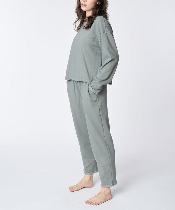 RECYCLED COTTON LOUNGEWEAR SET - The Beaucoup Home