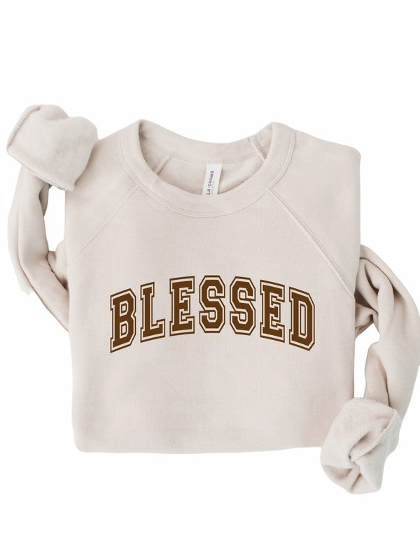 Blessed Graphic Bella Canvas Premium Sweatshirt - The Beaucoup Home