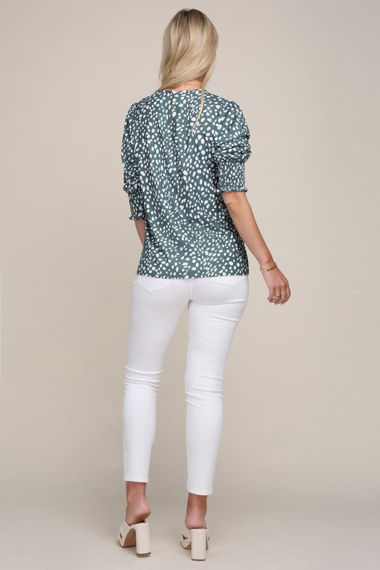 Puff Sleeve Top - The Beaucoup Home