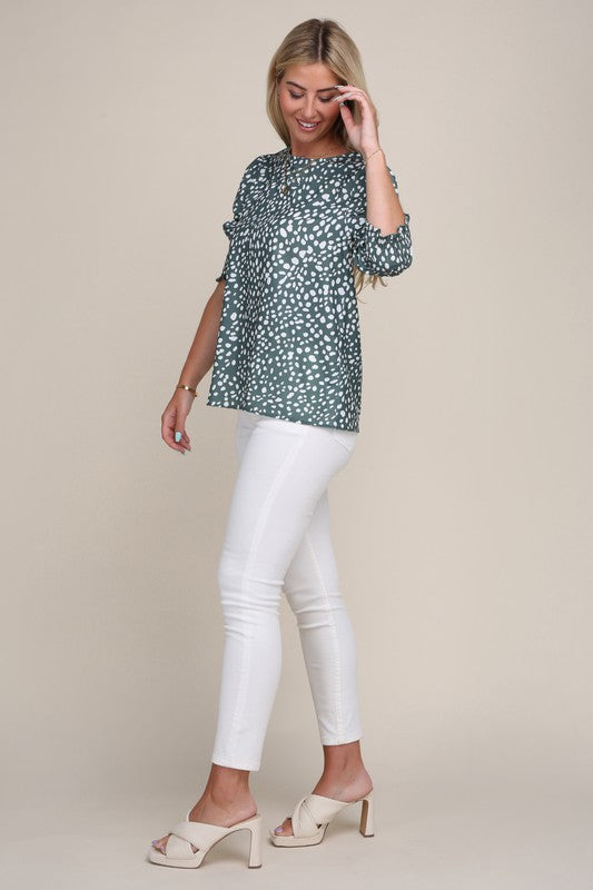 Puff Sleeve Top - The Beaucoup Home