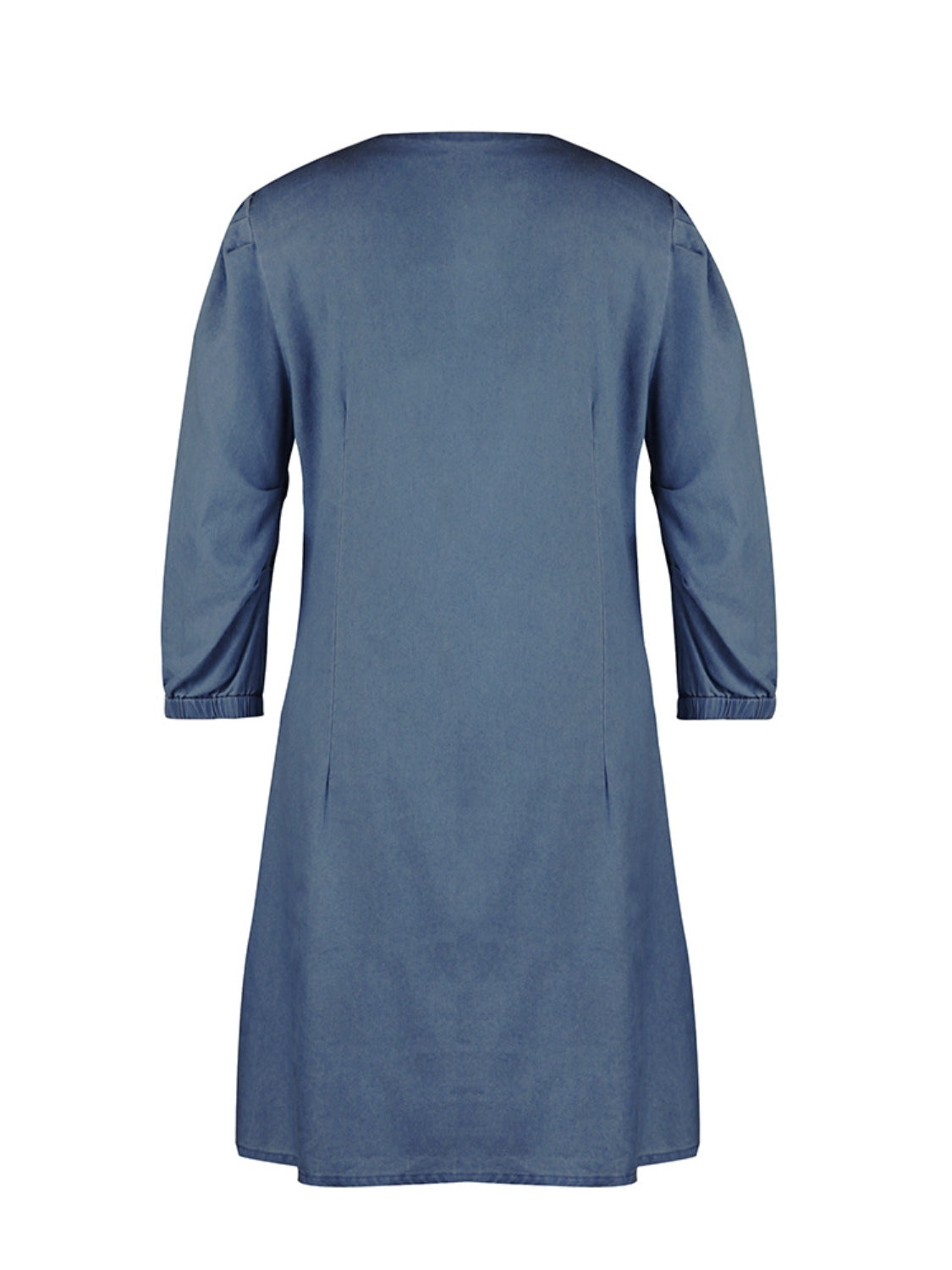 Full Size V-Neck Half Sleeve Dress - The Beaucoup Home