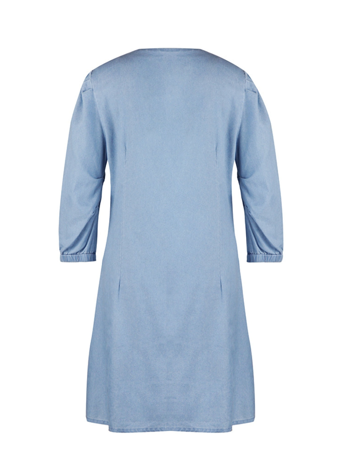 Full Size V-Neck Half Sleeve Dress - The Beaucoup Home